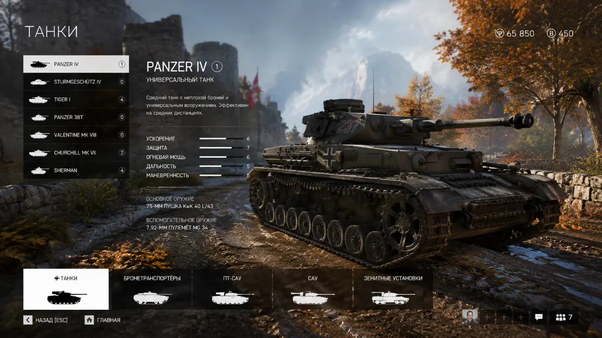 Battlefield 5: танки — полный разбор бронетехники и тактики