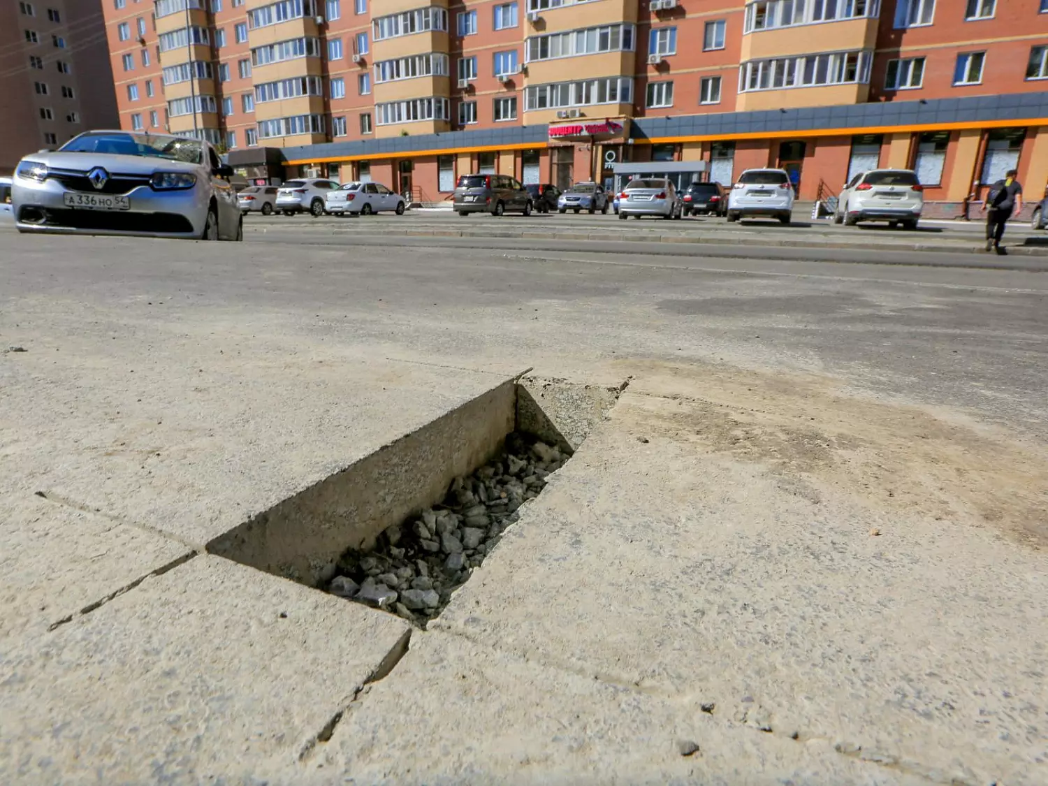 Улицу Дачную в Новосибирске отремонтируют досрочно
