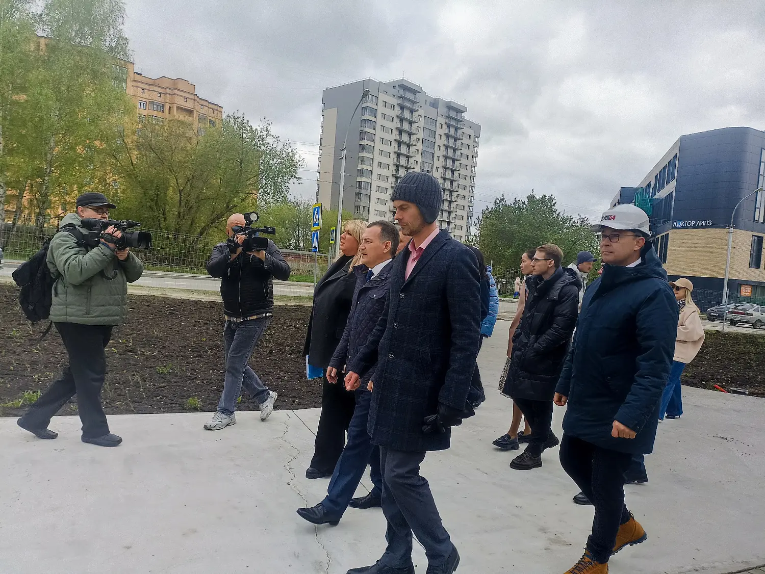 Возможность расширения сквера на Демакова обсудили в Академгородке